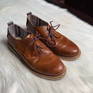 Pikolinos Brown Leather Berna Lace Up Shoes